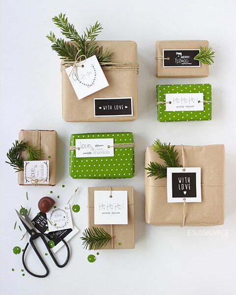 Ideas de Cajas para Regalos de Navidad