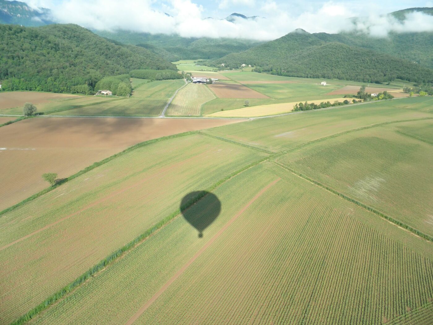 Vuelo romántico en Globo por el Montseny, Barcelona