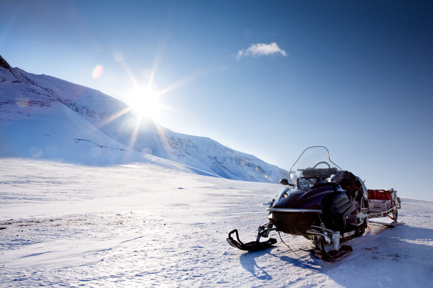 Regalos originales día del padre: moto de nieve