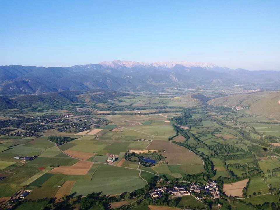 Vuelo en globo por la Cerdanya, Girona