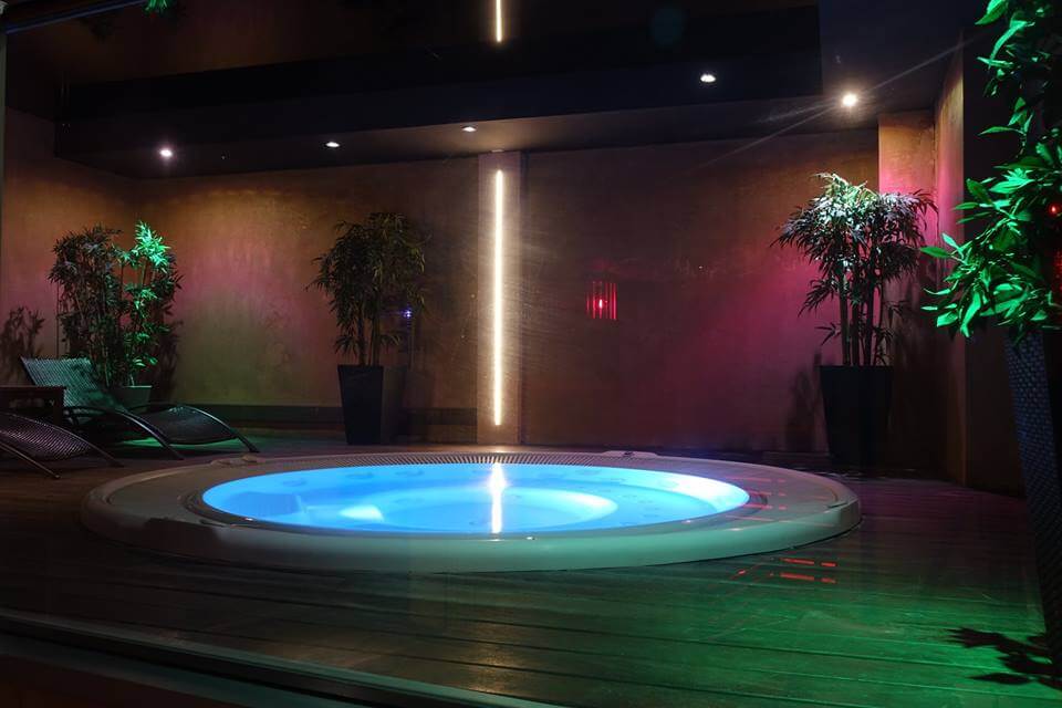 Spa privado con cava en Kunu'u Spa Barcelona