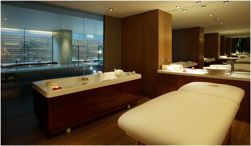 Spa privado en Spazio Wellness Barcelona