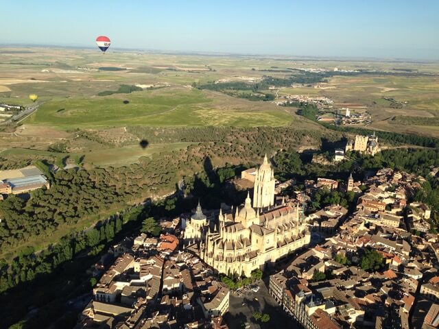 Globo aerostáticos en Segovia