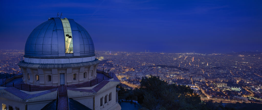 Sopar amb les estrelles a Observatori Fabra Barcelona