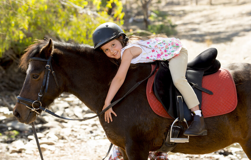 Regalos de Navidad para niños: paseo a caballo