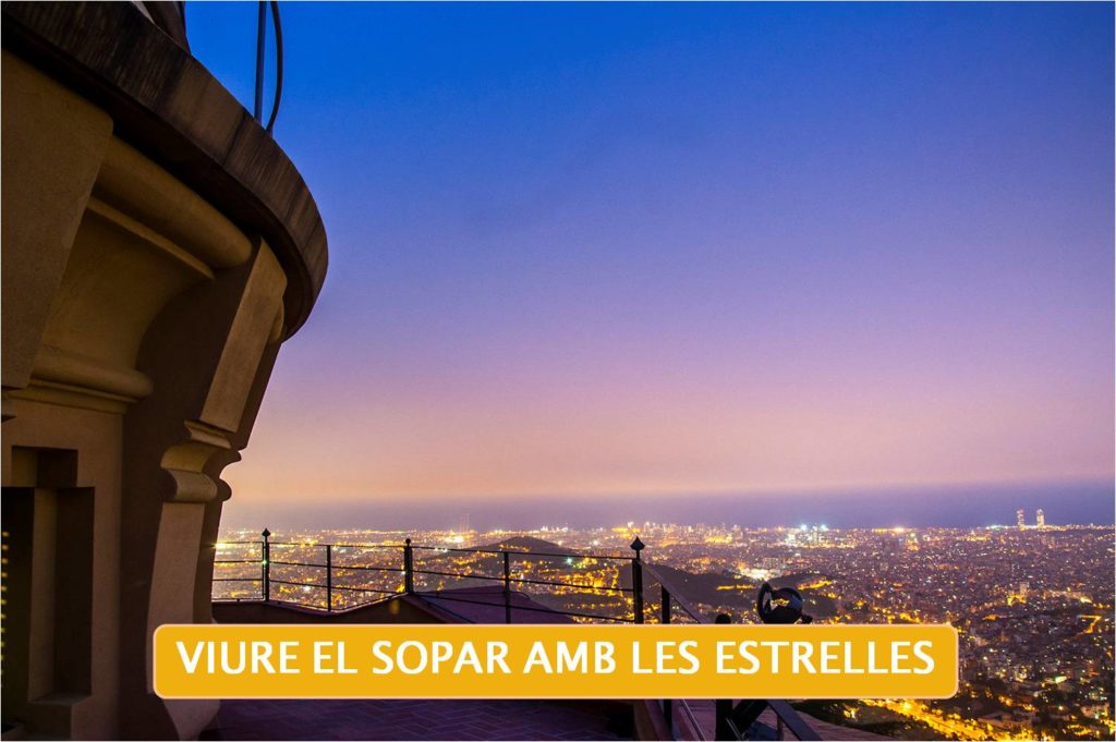 Sopar amb les estrelles a l'Observatori Fabra de Barcelona