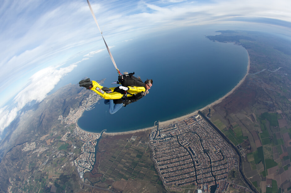 Regalos especiales para mi novio: salto en paracaídas