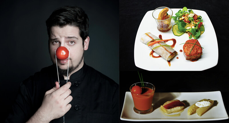 Chef y Menus Dans Le Noir Barcelona