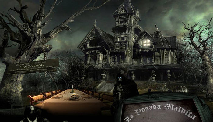 Cenas originales en Barcelona: Cena del terror en La Posada Maldita