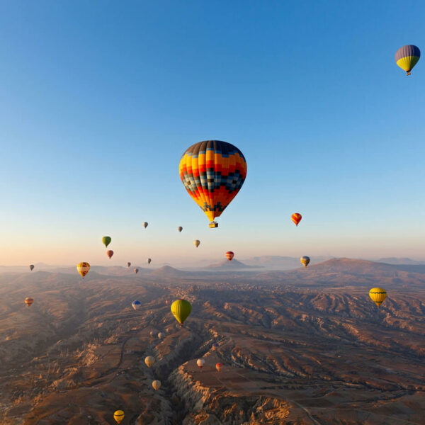 Qué regalar a un padre: vuelo en globo