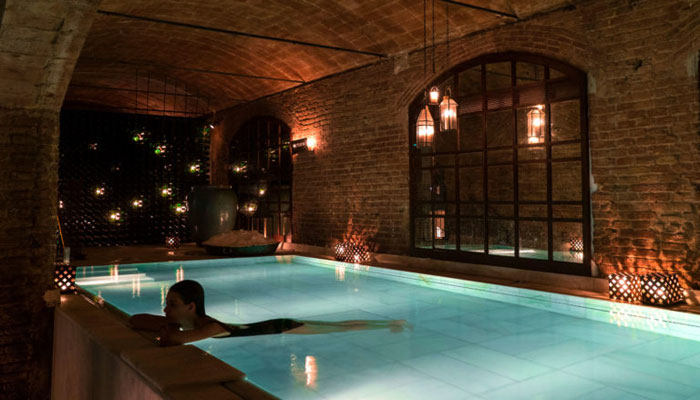 baños termales Aire de Barcelona