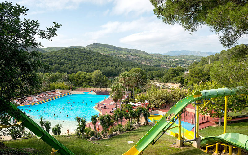 Parque acuático Aqualeon Tarragona