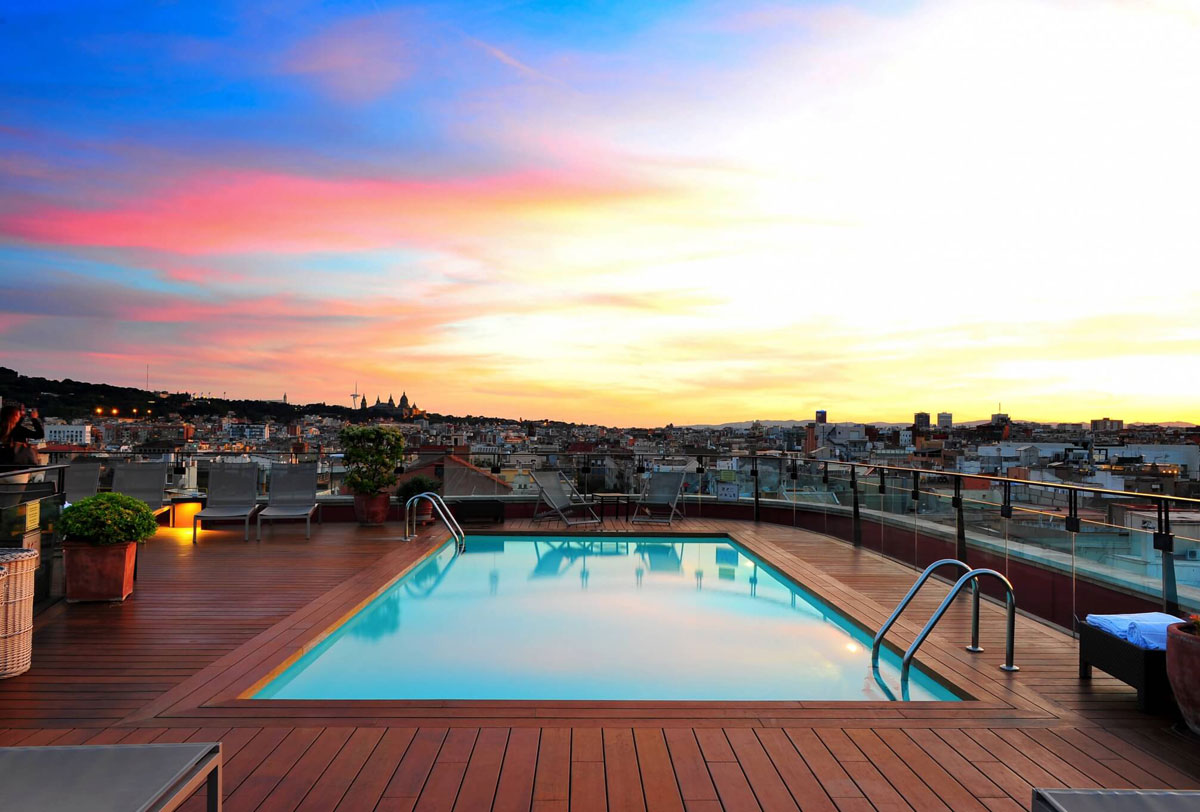 Terraza Hotel 1898 Barcelona