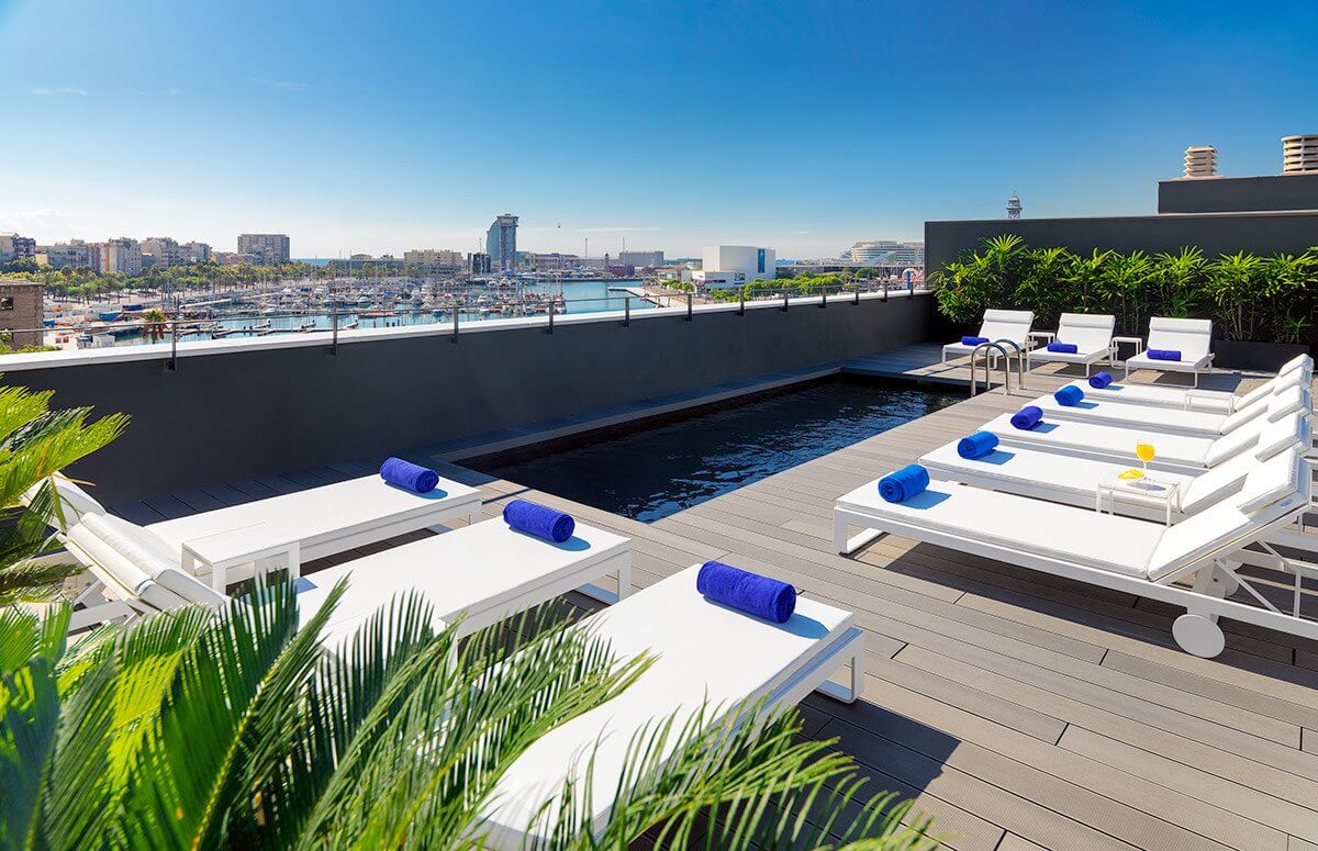 Terraza Hotel Port Vell Barcelona
