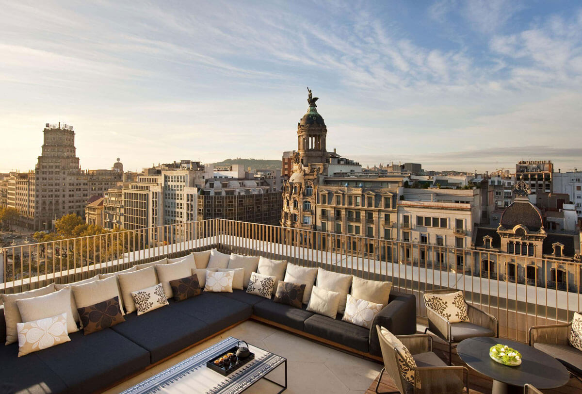 Terraza Hotel Mandarin Oriental Barcelona