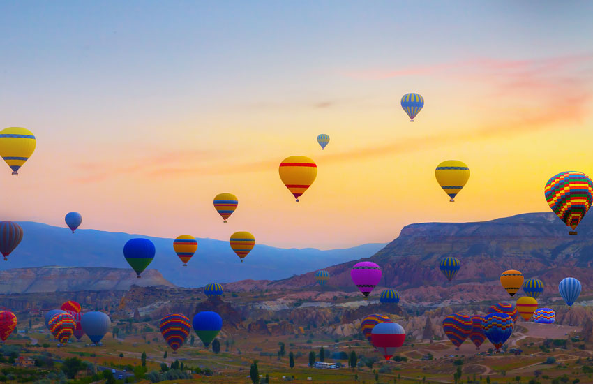 Ideas para el día del padre: vuelo en globo