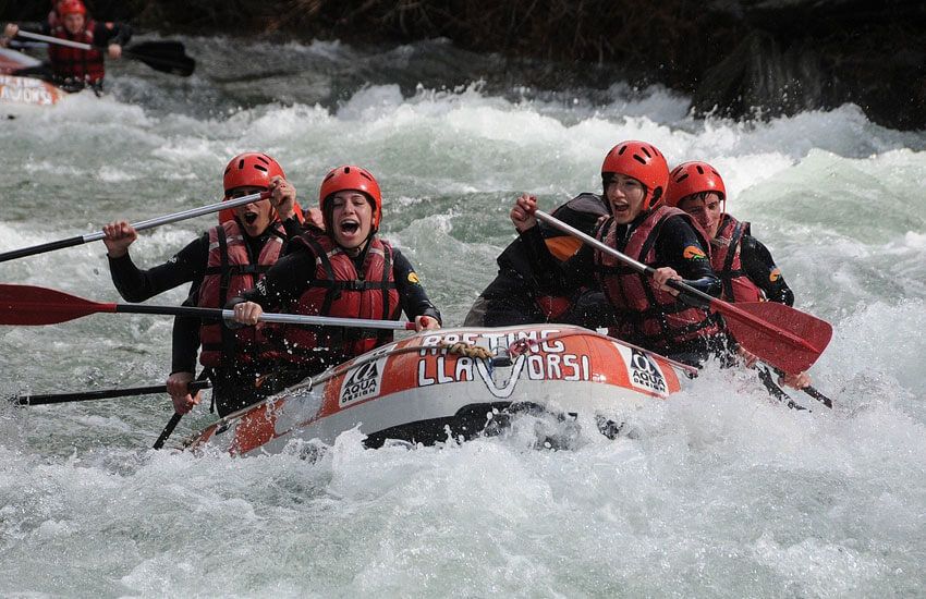 Rafting Catalunya: Rafting Llavorsí