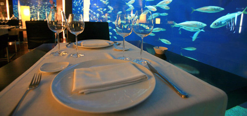 Regalo pareja cumpleaños: Restaurante Submarino Ocenográfic