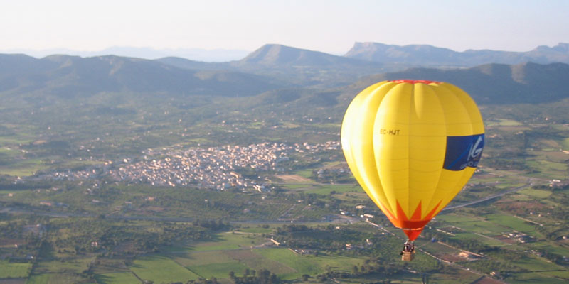 Regalos originales para padres: Vuelo en globo Mallorca