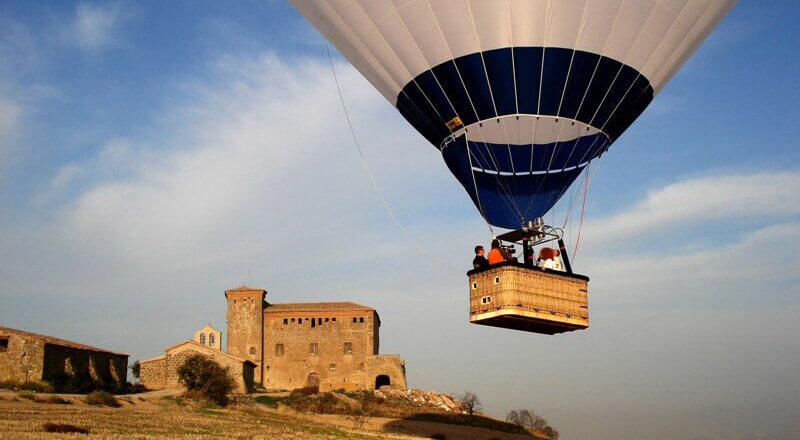 Vol en montgolfière pour un anniversaire