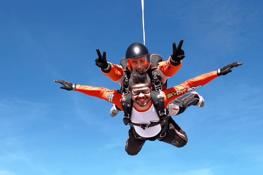 Skydive Madrid paracaídas