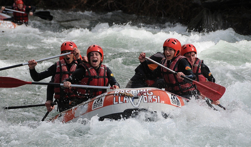 Mejores experiencias 2020: Rafting Llavorsí