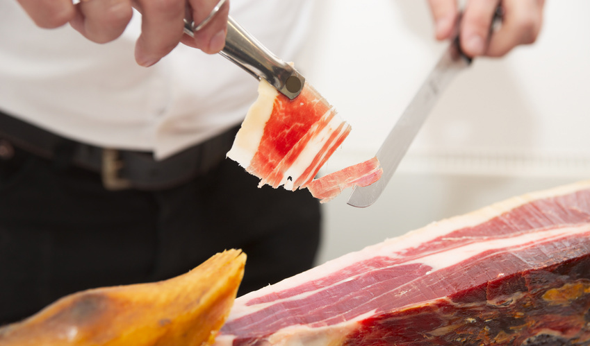 Cursos cocina Barcelona: cata jamon