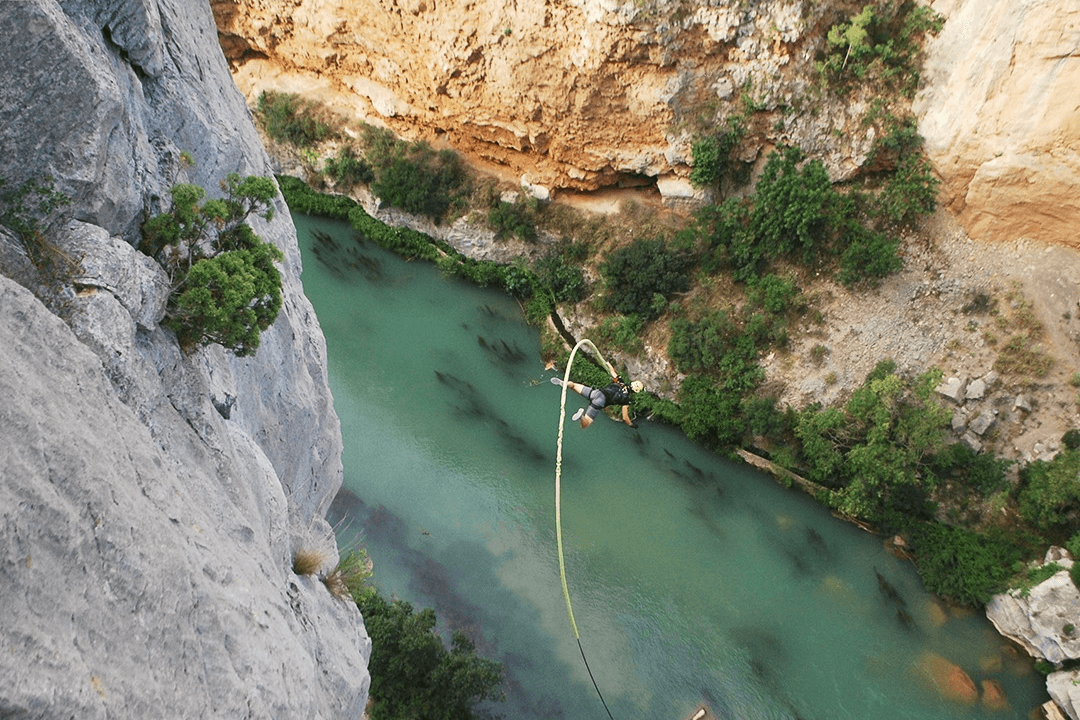 Puenting en Buitrago Madrid