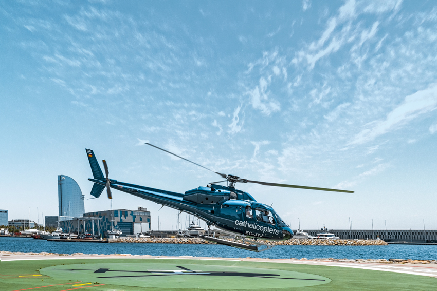 Actividades Barcelona fin de semana: Vuelo en helicóptero