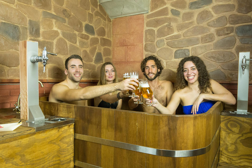 ideas originales para sorprender: Beer Spa