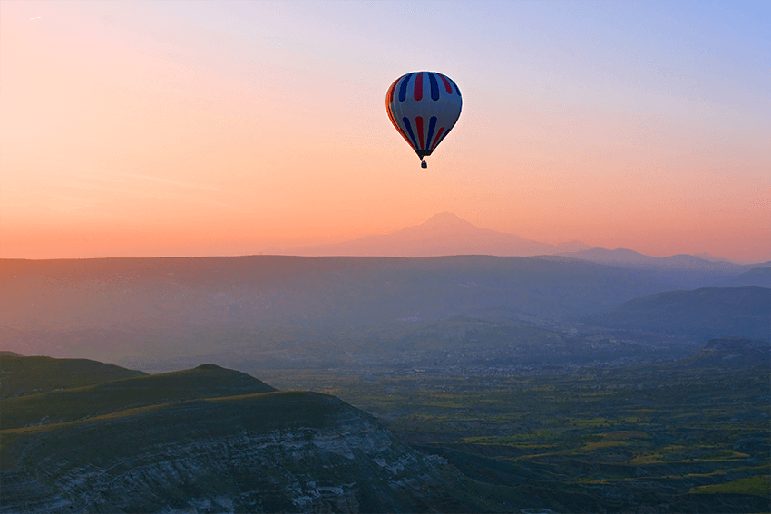 Cadeaux d'anniversaire pour femmes : Vol en montgolfière