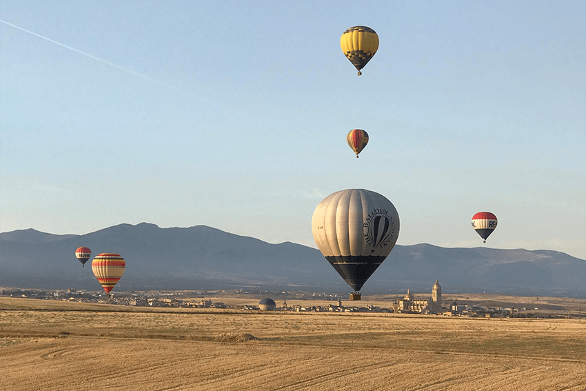 pack-romántico-madrid: Vuelo en Globo por Guadarrama