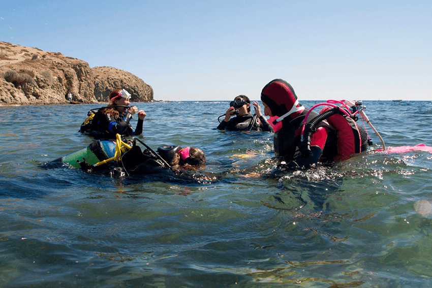 mejores-sitios-para-bucear-en-espana: Parque Natural del Cabo de Gata, Almería