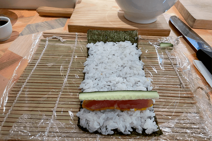 curso-sushi-barcelona: Preparación maki