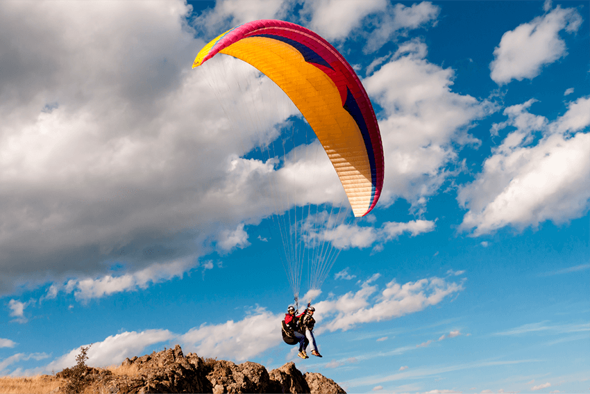 que-hacer-en-tarragona: Vuelo en parapente