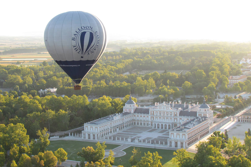 Condiciones meteorológicas vuelo globo: globo en Aranjuez