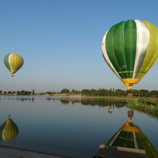 Historia del globo aerostático: despegue