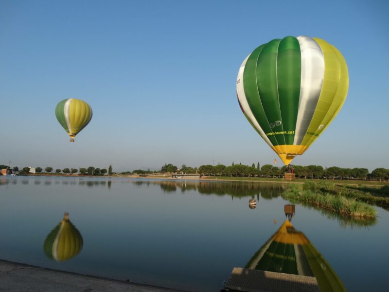 Historia del globo aerostático: despegue