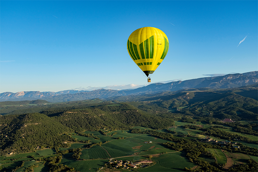 Partes de un globo aerostático: vuelo en globo