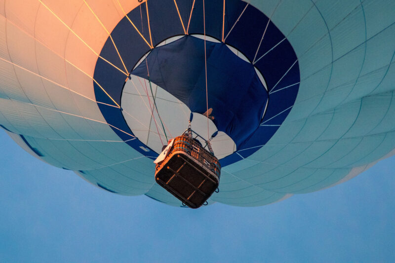 Cesta globo aerostático: portada