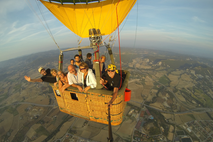 Nacelle de montgolfière : nacelle