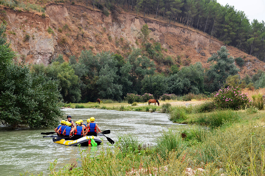 Cómo hacer rafting: Paisaje