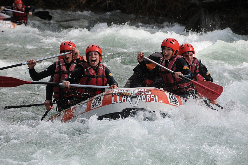 Cómo hacer rafting: Empeñadura