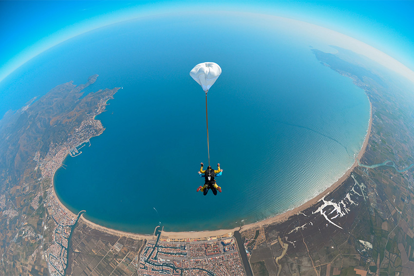 Tirarse en Paracaídas: Vuelo