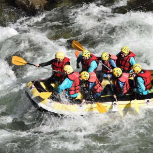 Rafting desde Llavorsí hasta Sort (Lleida)