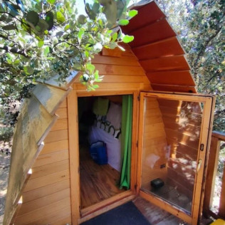 Dormir en una Cabaña en los Árboles para dos (Madrid)