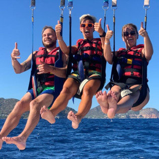 Parasailing (Cala Bona, Mallorca)