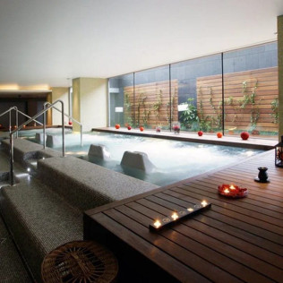 Spazio Lovers: Circuito Termal y Masaje Cacao Tamakuru para dos en Spazio Wellness - Hotel SB Diagonal Zero 4*sup (Barcelona)