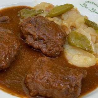Menú para dos en Abrasador Las Lomas (Güéjar Sierra, Granada)
