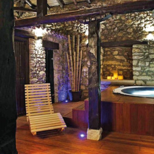 Circuito Spa Privado y Brunch para dos en Spa Rural Los Ánades (Abánades, Guadalajara)